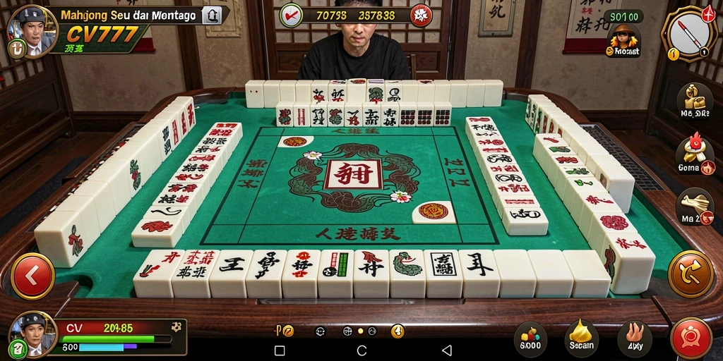 Tampilan gameplay Mahjong yang menakjubkan dan adiktif.