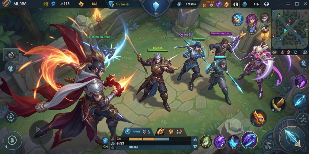 Tampilan gameplay MLBB8 dengan grafis yang menakjubkan.