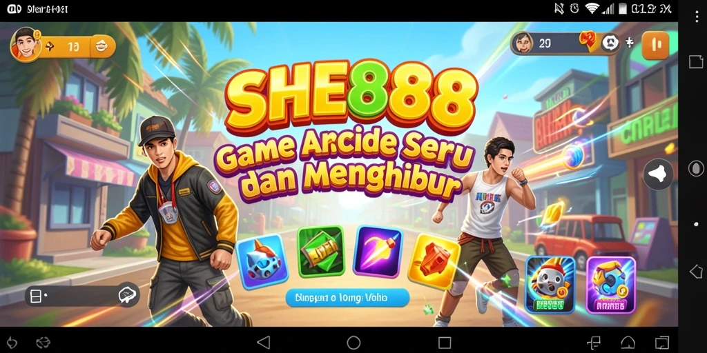 Tampilan gameplay SHE888 yang seru dan mengasyikkan.