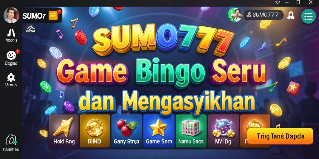 Tampilan gameplay Bingo yang mengasyikkan di SUMO777.