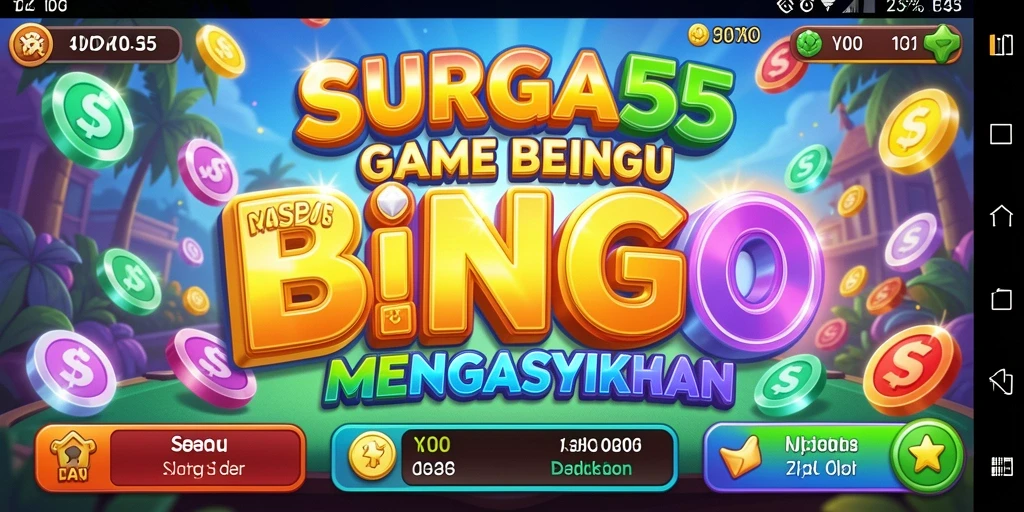 Gameplay seru dari SURGA55 dengan pengalaman Bingo yang menarik.